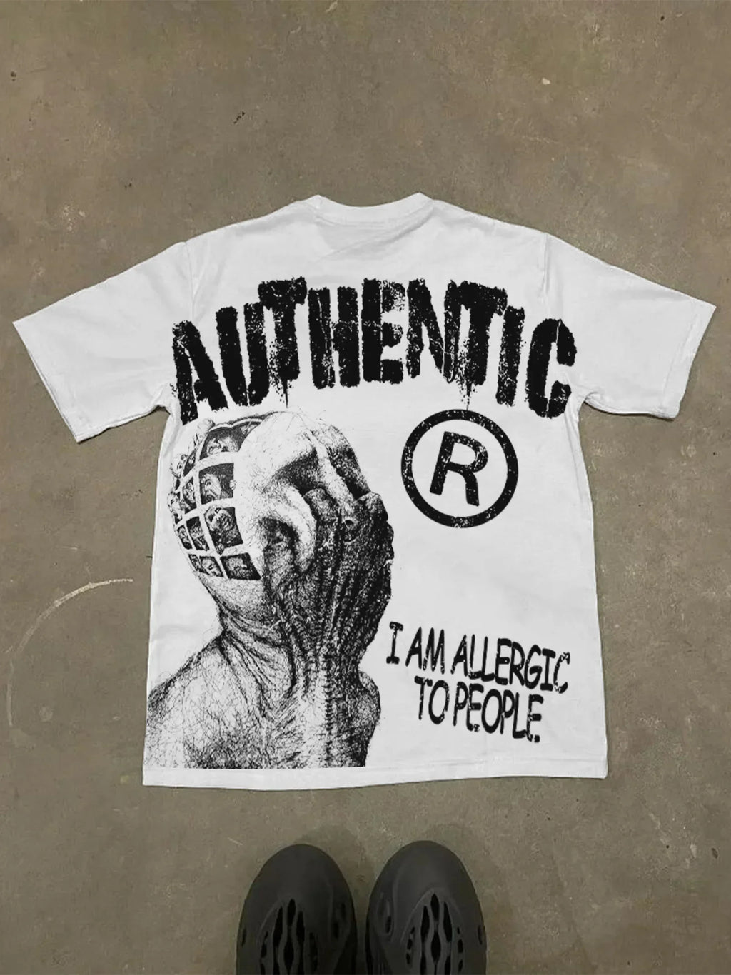 Summer Classic Y2K Gothic Style T-shirt Print Oversized T Shirt High Street Shirts Round Neck Cotton Tops Mens Women T Shirt Tee