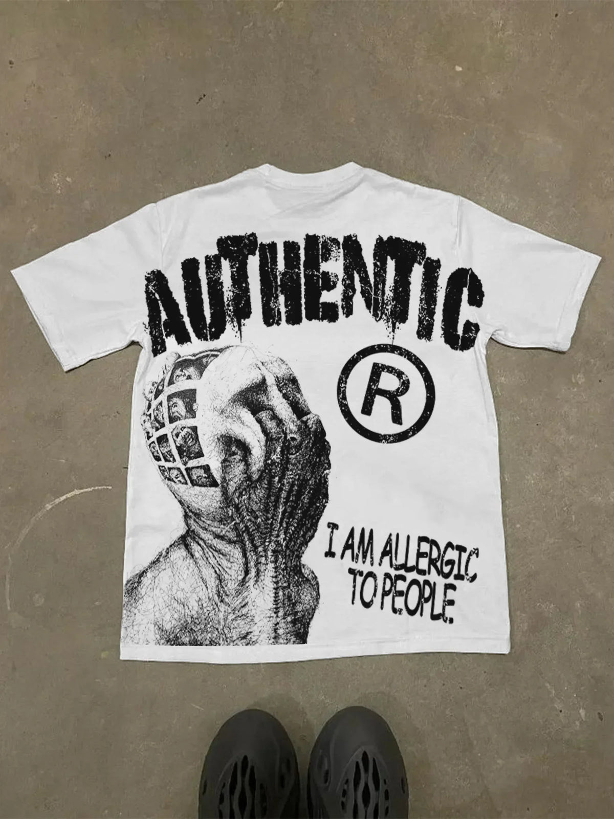 Summer Classic Y2K Gothic Style T-shirt Print Oversized T Shirt High Street Shirts Round Neck Cotton Tops Mens Women T Shirt Tee