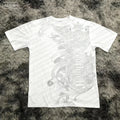Classic Gothic Style T-shirt Print Oversized T Shirt High Street Shirts Gothic Round Neck  Tops New Mens Women Kid T Shirt