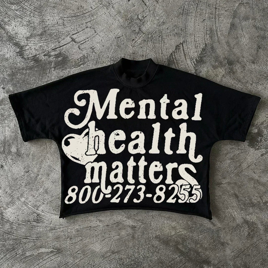 Summer Classic Y2K Gothic Style T-shirt Print Oversized T Shirt High Street Shirts Round Neck Cotton Tops Mens Women T Shirt Tee