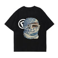 Summer Classic Y2K Gothic Style T-shirt Print Oversized T Shirt High Street Shirts Round Neck Cotton Tops Mens Women T Shirt Tee
