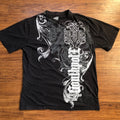 Classic Y2K Gothic Style T-shirt Print Oversized T Shirt High Street Shirts Gothic Round Neck Cotton Tops New Mens Women T Shirt